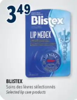 Familiprix BLISTEX, Selected lip care products offer