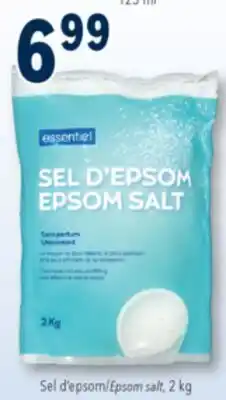 Familiprix Essentiel epsom salt unscented 2kg offer