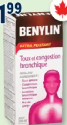 Familiprix Benylin Cough & Chest congestion extra strength syrup 250ml offer