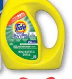 Familiprix TIDE Laundry detergent offer