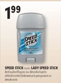 Familiprix Speed Stick deodorant Ocean Surf 70g offer