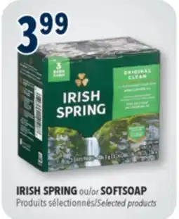 Familiprix Irish Spring bar soap Original Clean 3un offer