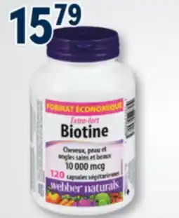 Familiprix WEBBER NATURALS Selected products offer