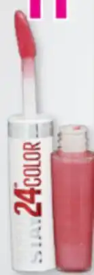 Familiprix Maybelline New York SuperStay 24 Color lipstick & balm topcoat #105 Blush On offer