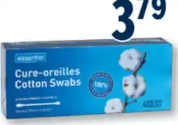 Familiprix Essentiel double-tipped cotton swabs 400un offer