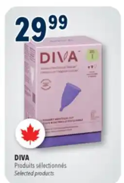 Familiprix Diva reusable menstrual cup model #1 offer