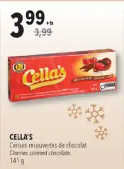 Familiprix Cella's cherries covered with milk chocolate 141g offer