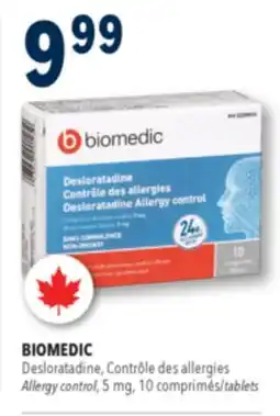Familiprix BIOMEDIC, Desloratadine, Allergy control, 5 mg, 10 tablets offer