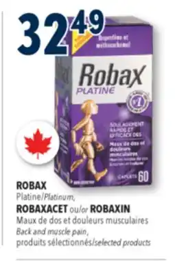Familiprix Robax Platinum back & muscle pain ibuprofen and methocarbamol caplets 60un offer