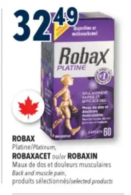 Familiprix Robax Platinum back & muscle pain ibuprofen and methocarbamol caplets 60un offer