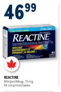 Familiprix REACTINE, Allergy, 10 mg, 84 tablets offer