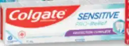 Familiprix Colgate Sensitive Pro-Relief complete protection anticavity toothpaste 75ml offer