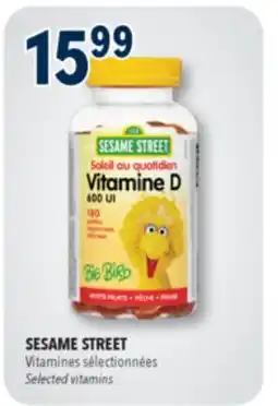 Familiprix Sesame Street vitamin D vegan gummies offer