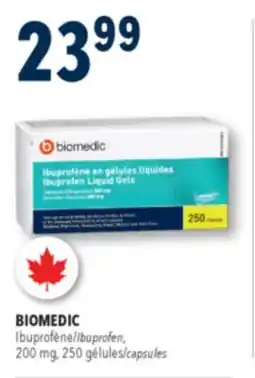 Familiprix BIOMEDIC, Ibuprofen, 200 mg, 250 capsules offer