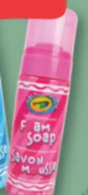 Familiprix CRAYOLA Foam soap hand offer