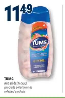Familiprix TUMS, Antacid, selected products offer