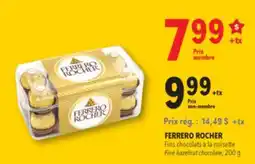 Familiprix FERRERO ROCHER Fine hazelnut chocolate offer