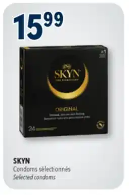 Familiprix SKYN, Selected condoms offer