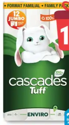 Familiprix Cascades Tuff Enviro 2 ply resistant paper towells 2un offer