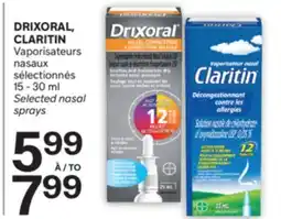 Brunet DRIXORAL, CLARITIN Vaporisateurs nasaux offer
