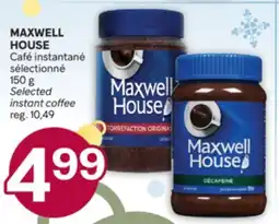 Brunet MAXWELL HOUSE Café instantané sélectionné offer