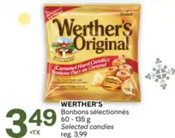 Brunet WERTHER'S Bonbons sélectionnés offer