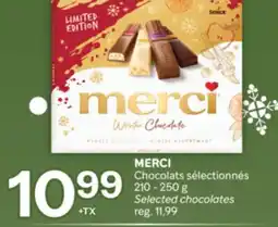 Brunet MERCI Chocolats sélectionnés offer