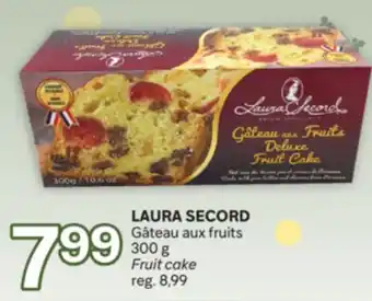 Brunet LAURA SECORD Gâteau aux fruits offer
