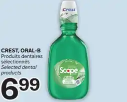 Brunet CREST, ORAL-B Produits dentaires sélectionnés offer