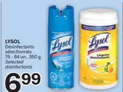 Brunet LYSOL Désinfectants sélectionnés offer