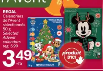 Brunet REGAL Calendriers de l'Avent sélectionnés offer