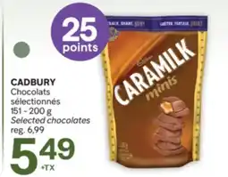 Brunet CADBURY Chocolats sélectionnés offer