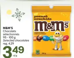 Brunet M & M'S Chocolats sélectionnés offer