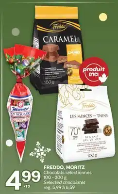 Brunet FREDDO, MORITZ Chocolats sélectionnés offer