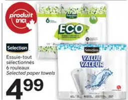 Brunet SELECTION Selected paper towels offer