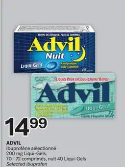 Brunet ADVIL Ibuprofène sélectionné offer