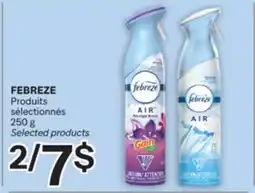 Brunet FEBREZE Produits sélectionnés offer
