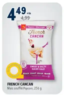 Familiprix French Cancan popcorn sweet & salty 256g offer