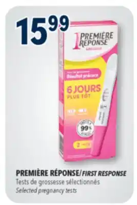Familiprix First Response early result pregnancy test 2un offer