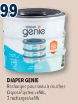 Familiprix Diaper Genie refills compatible with Elite Complete & Expressions diaper trash can 3un offer