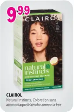Familiprix CLAIROL, Natural Instincts, Haircolor ammonia-free offer