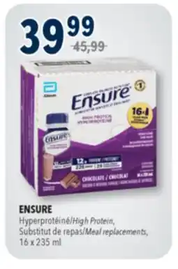 Familiprix ENSURE, High Protein, Meal replacements, 16 x 235 ml offer