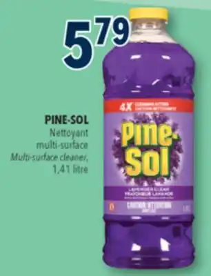 Familiprix Pine-Sol lavender multi-surface cleaner 1.41L offer