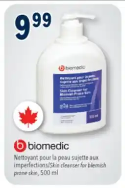 Familiprix Biomedic Skin cleanser for blemish prone skin offer