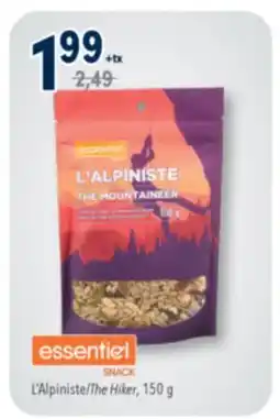 Familiprix ESSENTIEL SNACK, The Hiker, 150 g offer