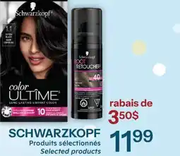 Brunet SCHWARZKOPF Produits sélectionnés offer