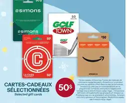 Brunet CARTES-CADEAUX SÉLECTIONNÉES offer