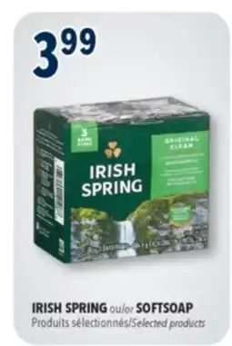 Familiprix IRISH SPRING Selected products offer