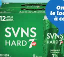 IGA SVNS HARD 7-UP ALCOHOLIC MALT BEVERAGE offer