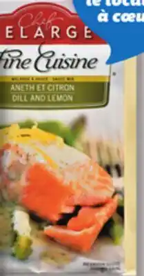 IGA FINE CUISINE SAUCE MIX offer